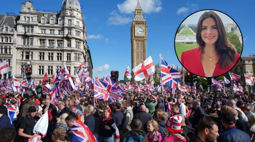 Gomez Banned from UK Over Extremism Ahead of Rally 2026