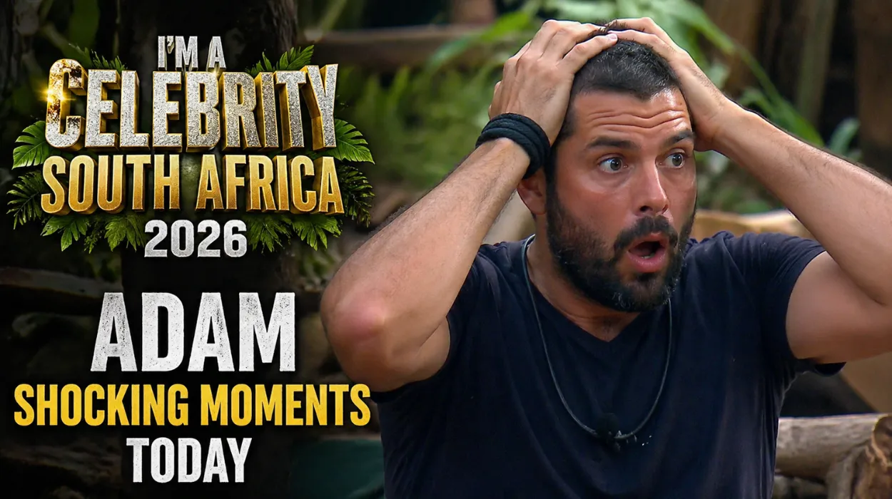 Im A Celebrity South Africa 2026 Adam Shocking Moments Today