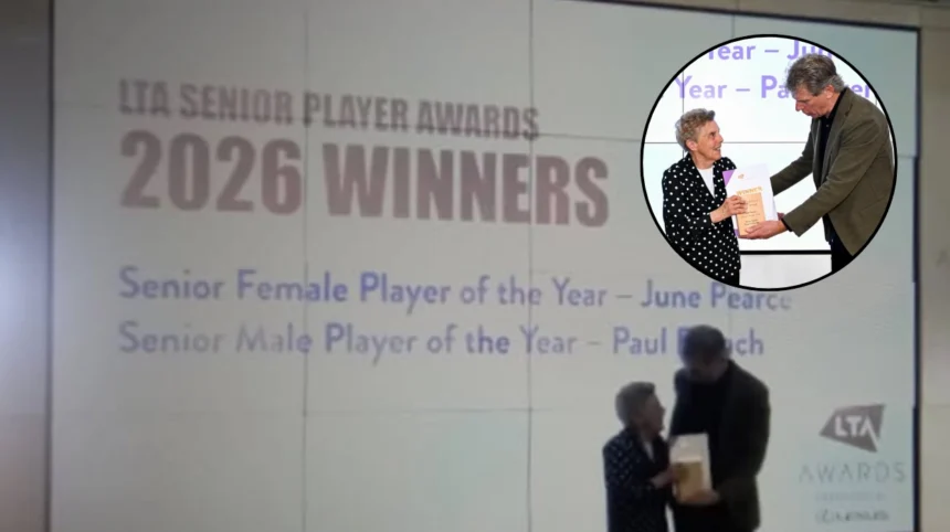 Pearce Wins LTA Senior Female Player Award 2026