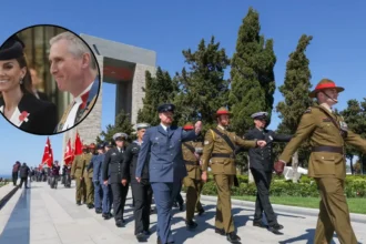 Princess of Wales at Cenotaph for Anzac Day 2026