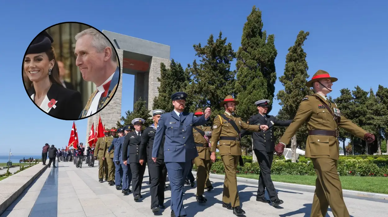 Princess of Wales at Cenotaph for Anzac Day 2026