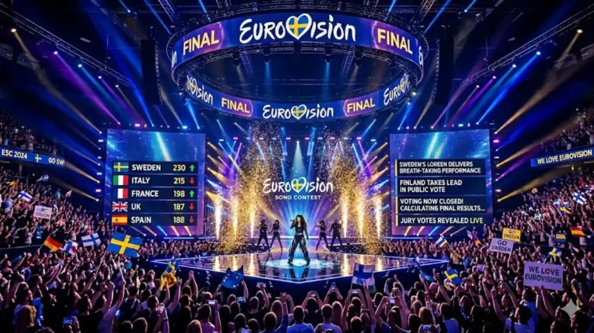 Eurovision Final Live Updates, Scores, and Grand Winner News