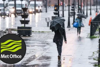 London Heavy Rain After Record Heatwave