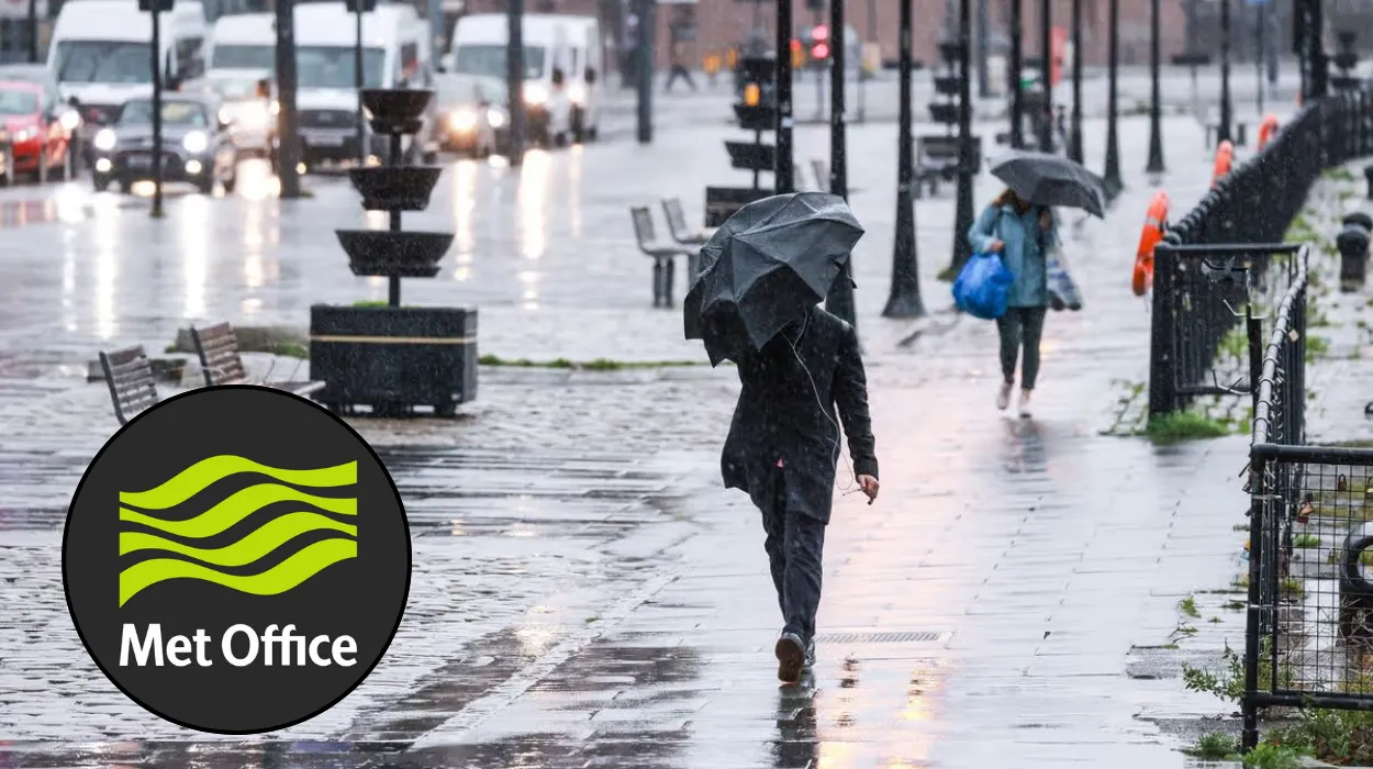London Heavy Rain After Record Heatwave