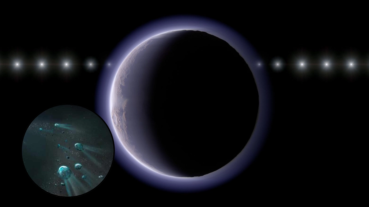 Mini-Pluto Ice World Atmosphere Beyond Neptune 2026