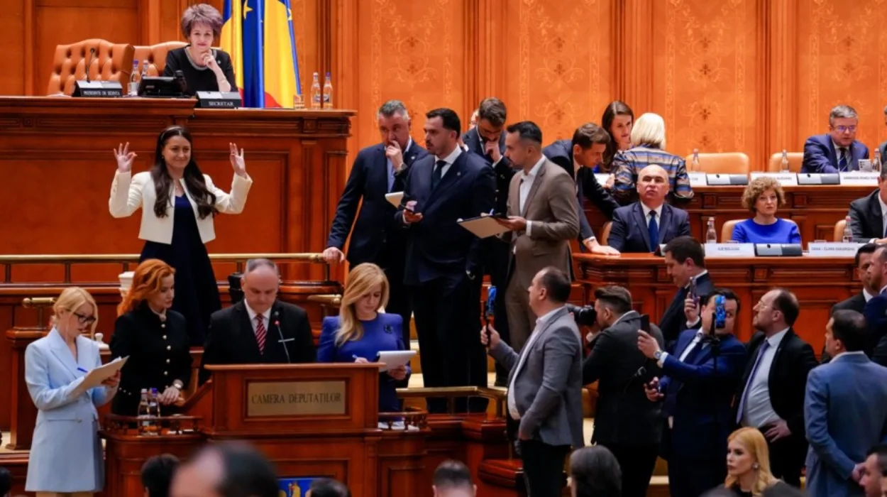 Romanian Government Collapses, Triggering National Crisis