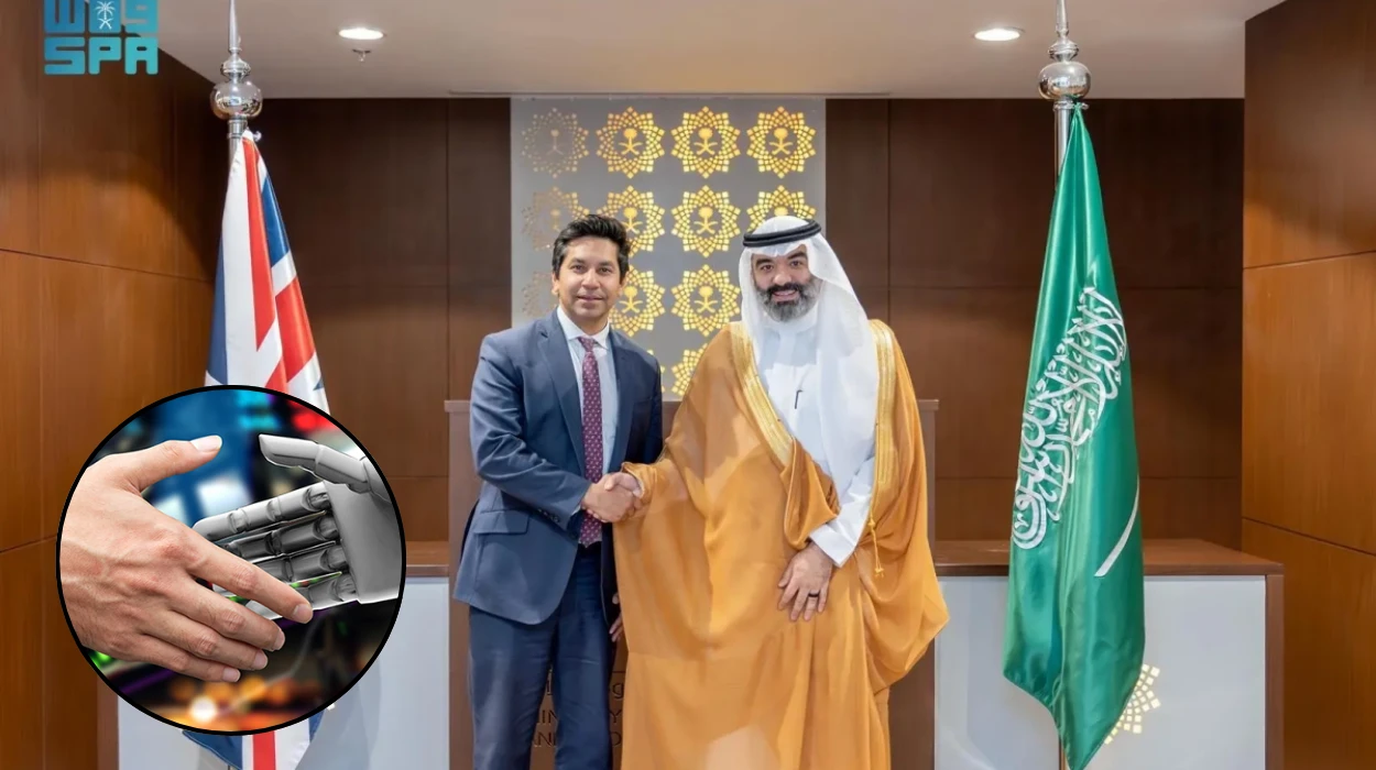 Saudi Minister Meets UK Adviser on AI Ties 2026