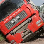 Somerset Lorry Stuck in Sinkhole During Repairs 2026