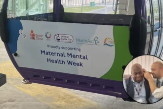 TfL Free Cable Car for Maternal Mental Health Week 2026