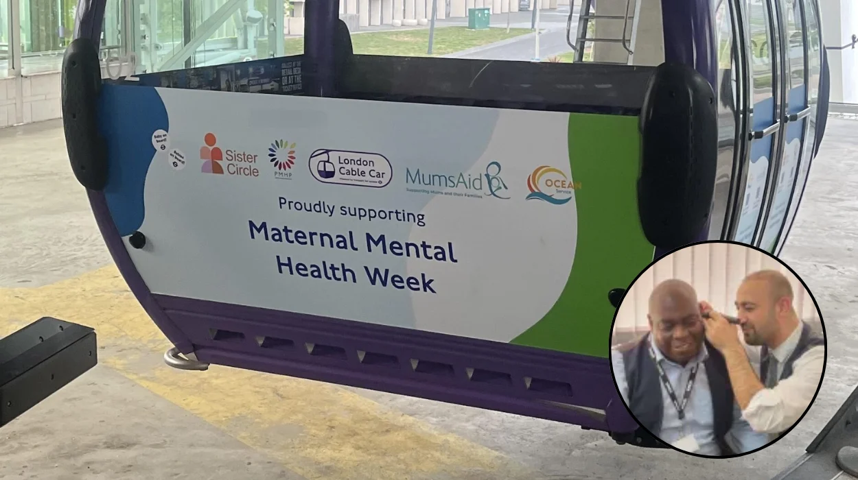 TfL Free Cable Car for Maternal Mental Health Week 2026