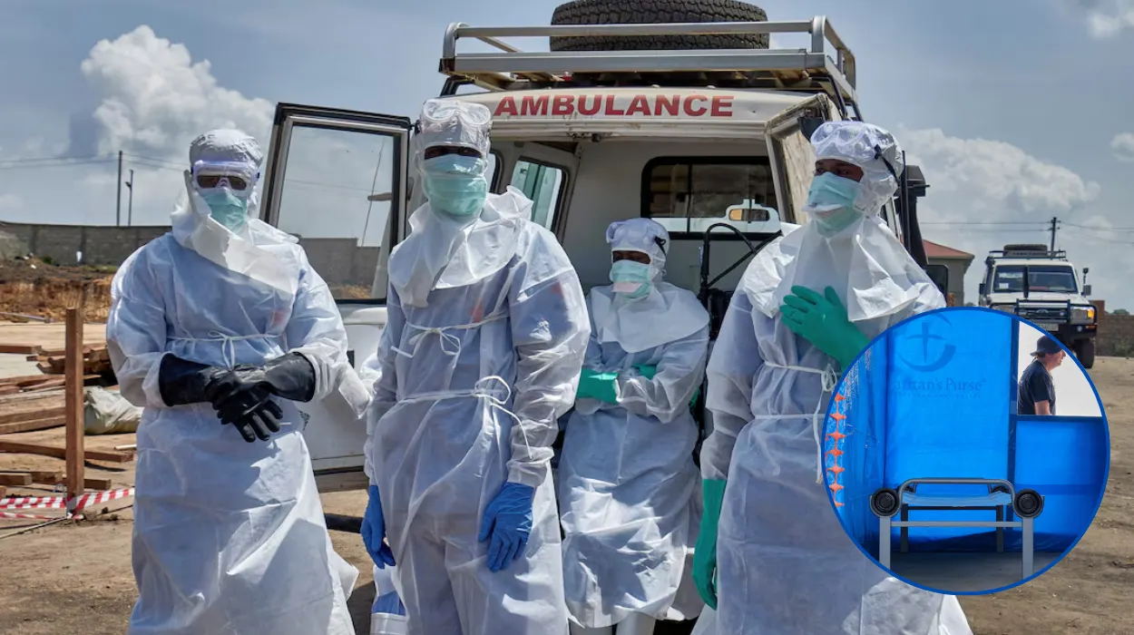 Ebola Outbreak Congo Displacement Camp Kpangba