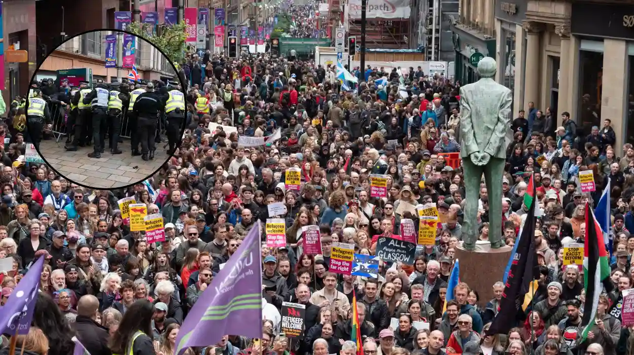 Far-Right and Anti-Racism Groups Clash in UK Cities
