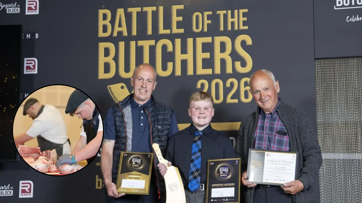 Kilwinning Butcher Wins Best Apprentice Award at UK Contest