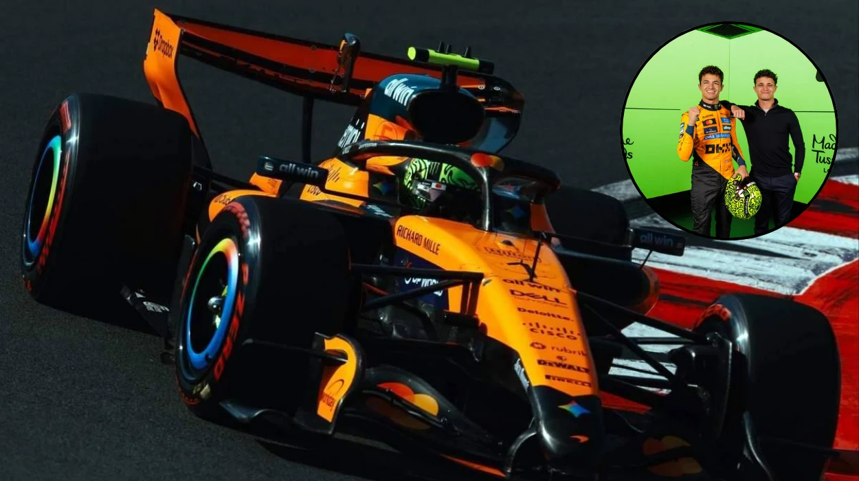 Lando Norris Madame Tussauds Waxwork Reveal