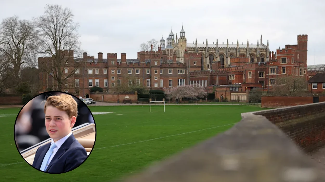 Prince George Attends Eton College Following William