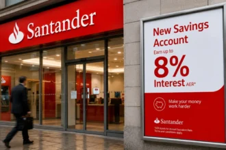 Santander Introduced New Savings Account with 8% Interest
