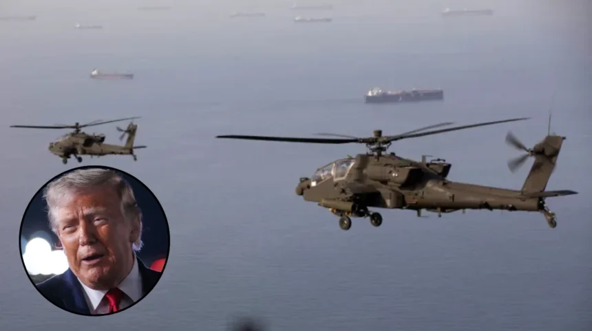 Trump Says Iran Shot Down US Helicopter Over Hormuz