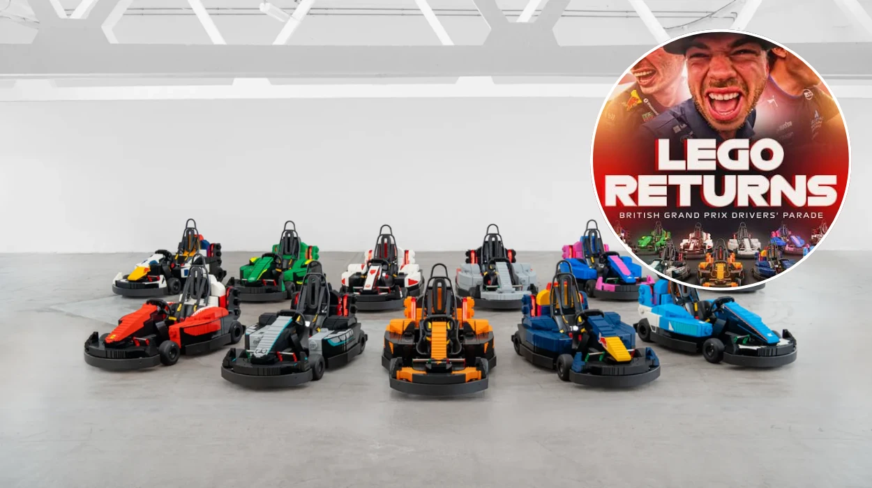 F1's LEGO Drivers' Parade Returns at Silverstone