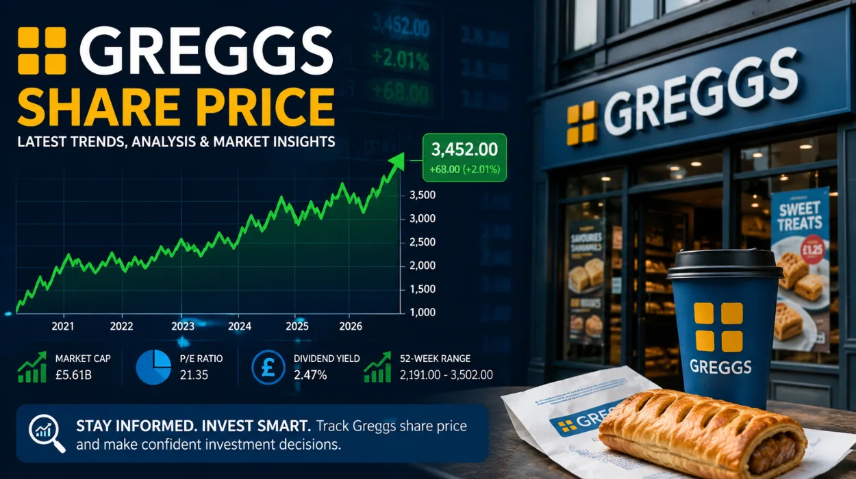 Greggs Share Price Analysis, Trends & Market Insights