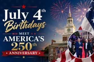 July 4 Birthdays Meet America's 250th Anniversary