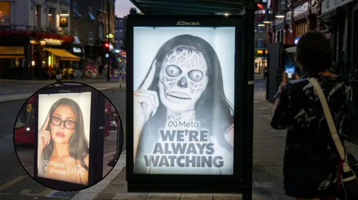 Kylie Jenner Meta Glasses Poster Sparks Privacy Row