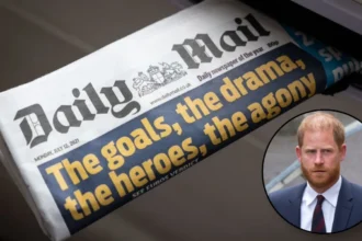 Prince Harry £9.5m Legal Costs Order to Daily Mail