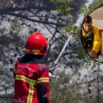 Qatar Rescue Team Aids Spain's Ávila Wildfire Fight