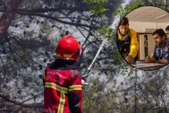 Qatar Rescue Team Aids Spain's Ávila Wildfire Fight