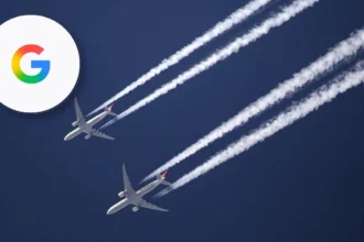 UK Google Operation Blue Skies Contrail Trial