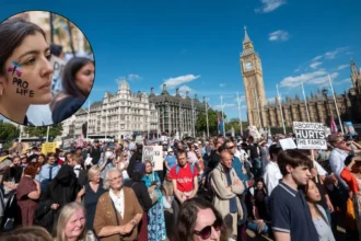 Thousands Attend March For Life UK Rally In London