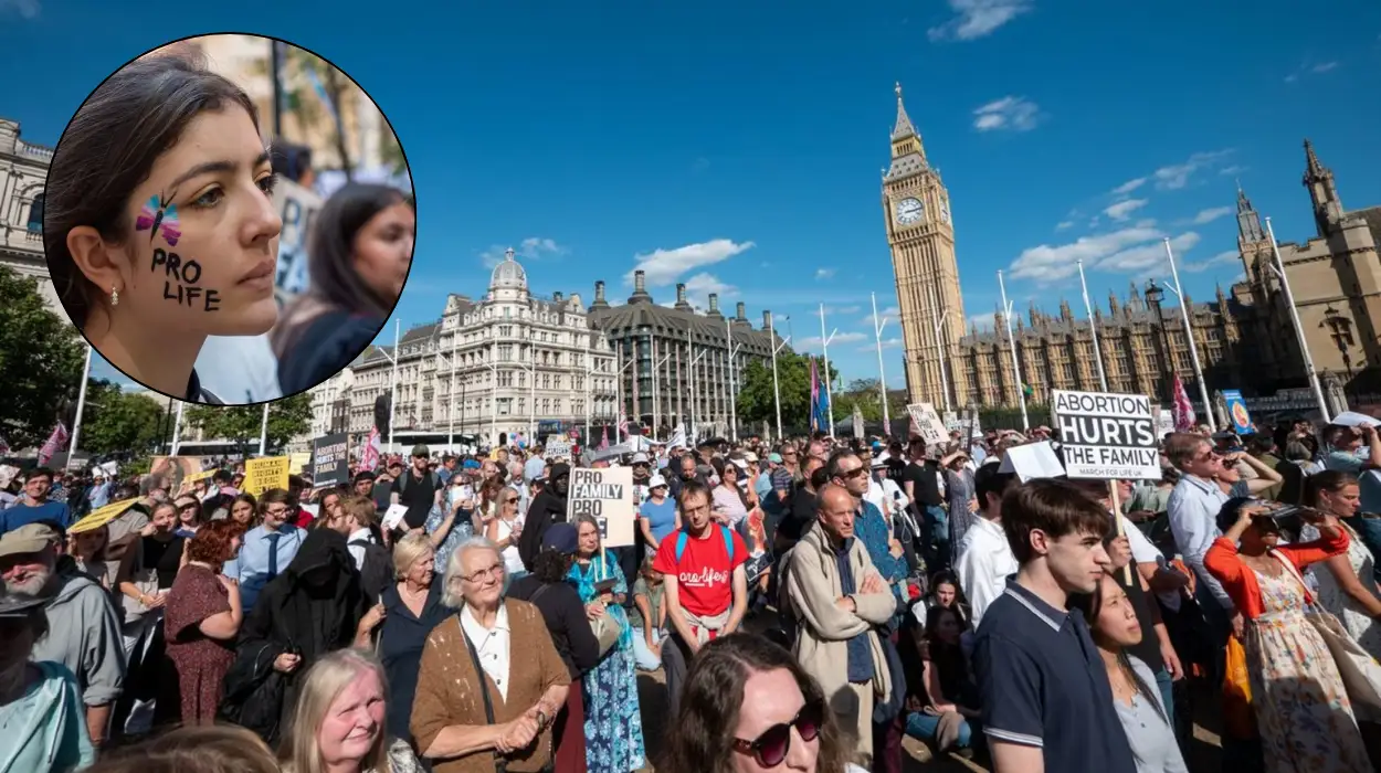 Thousands Attend March For Life UK Rally In London