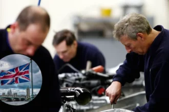 UK Manufacturing Growth Slows as Hiring Hits Two-Year High